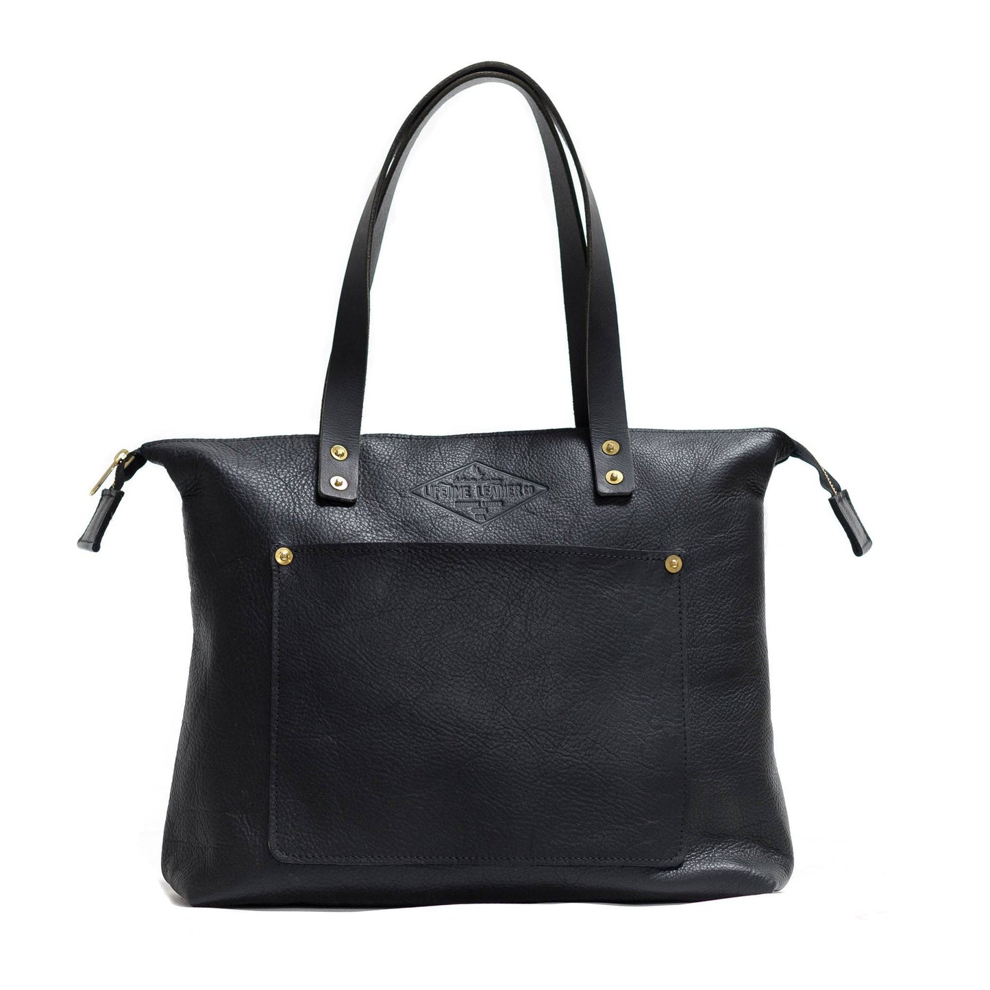 Lifetime Zippered Tote - Pebble by Lifetime Leather Co