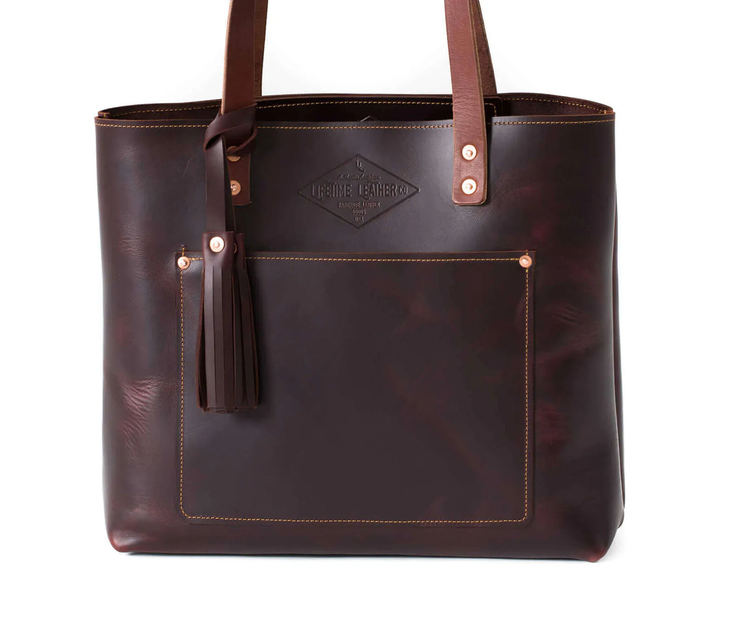 Deluxe Lifetime Tote by Lifetime Leather Co