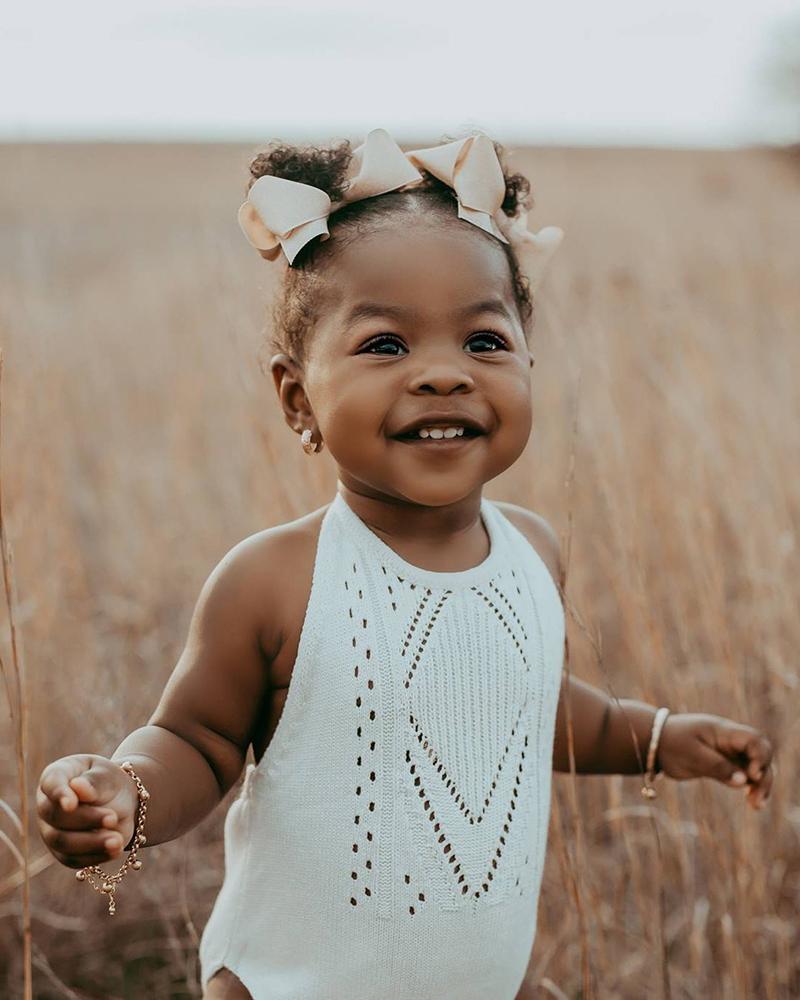 Drake Crochet Halter Romper - Gardenia by Bailey's Blossoms