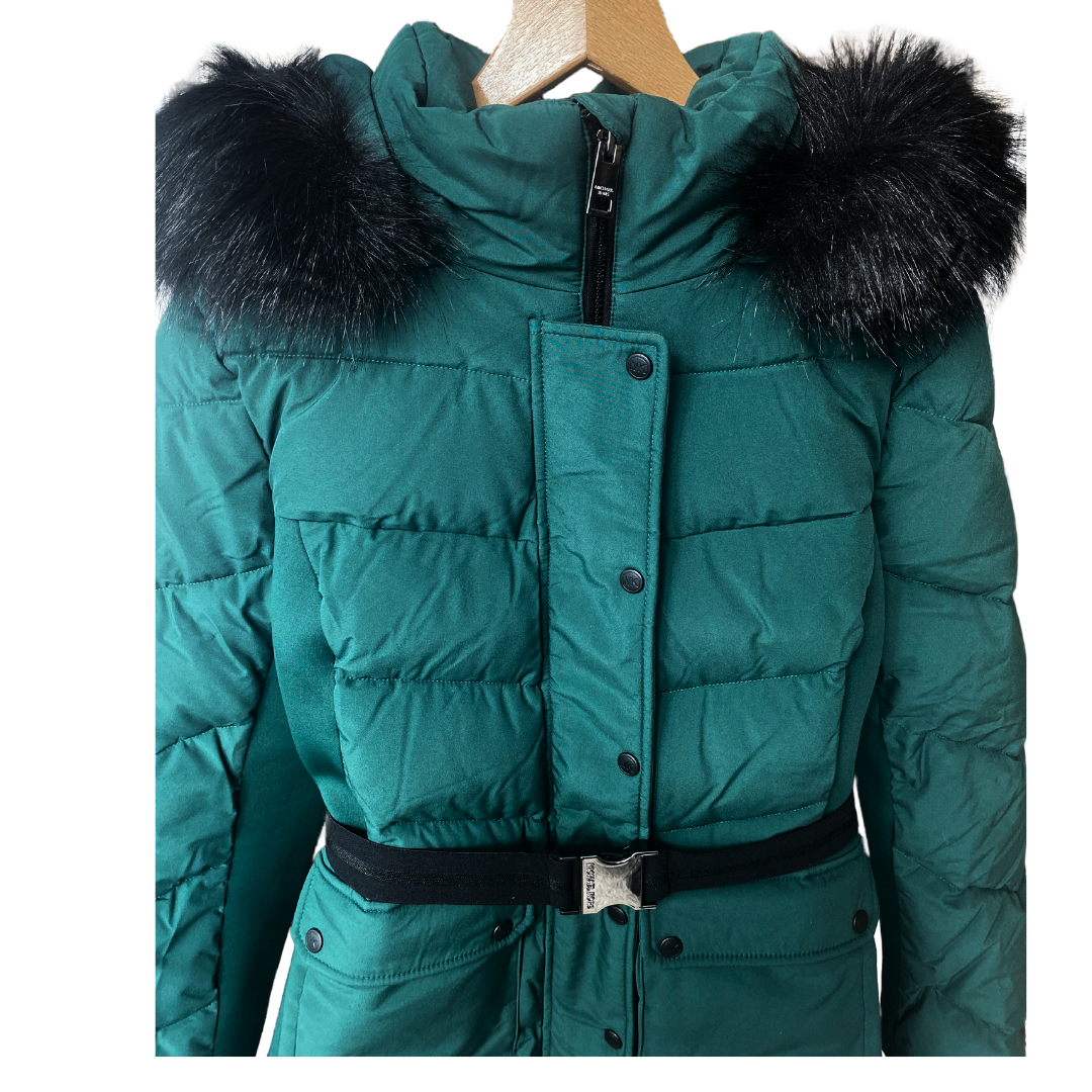 Michael Kors Emerald Green Puffer Jacket